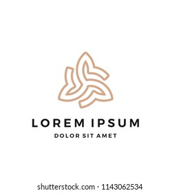 Abstract Elegant Simple Logo Design