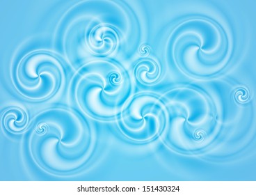 Abstract elegant swirl vector background