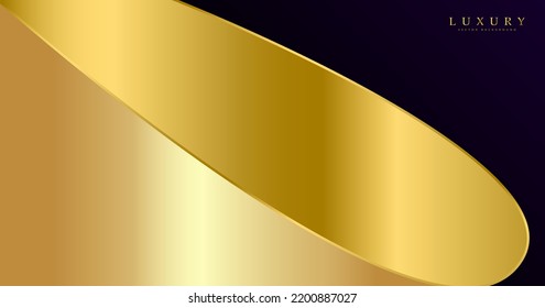 Abstract elegant template black and gold.