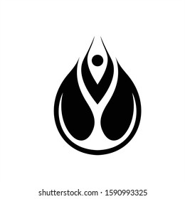 Abstract elegant tree leaf flower logo icon vector design. Universal creative premium symbol. Graceful jewel boutique vector sign.