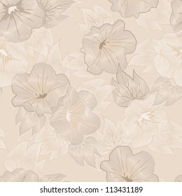 Abstrakte elegante Vektor florale nahtlose Muster