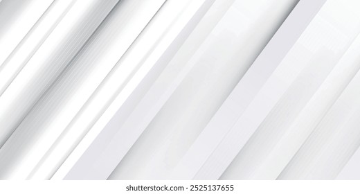Abstract elegant white background with golden diagonal line. Luxury template design. Minimal clean background.