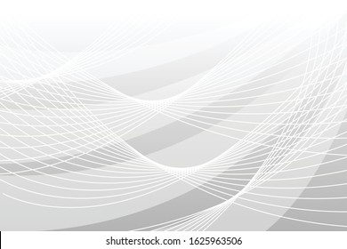 Abstract Elegant white and grey Background. Vector Abstract white Pattern. white gradient backdrop, vector. 