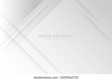 Resumen Elegante fondo blanco y gris. Patrón blanco abstracto	
