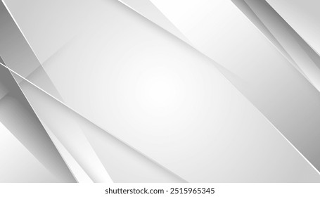 Resumo Elegante branco e cinza Fundo. Padrão branco abstrato