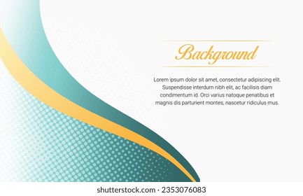 Abstract Elegent Curved Background With Dots, can be used for business designs, presentation designs or any suitable designs.