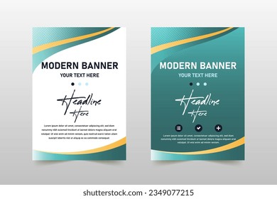 Abstract Elegent Curved Banner Template With Dots, can be used for business designs, presentation designs or any suitable designs.