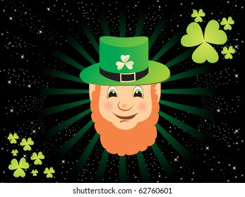 abstract element background for 17 march, vector for st patrick day