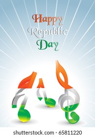 abstract element background for republic day