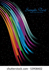 abstract element background, vector illustration