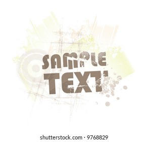 Abstract element for design.