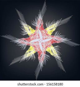 Abstract element of a design, background, vector illustration