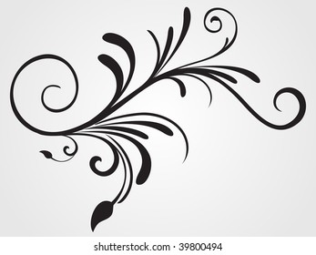 abstract element filigree pattern tattoo