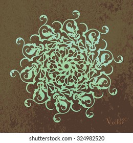 Abstract element in gentle colors