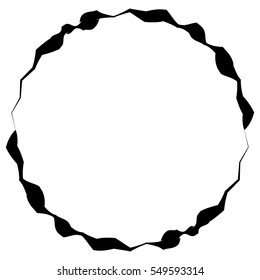 Abstract element. Geometric illustration. Graphics with generated element(s)