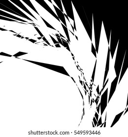 Abstract element. Geometric illustration. Graphics with generated element(s)