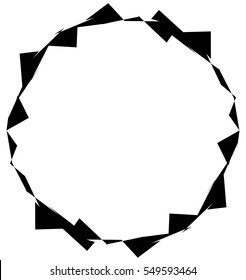 Abstract element. Geometric illustration. Graphics with generated element(s)