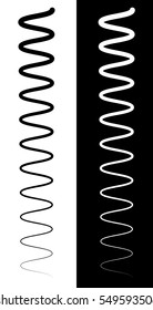 Abstract element. Geometric illustration. Graphics with generated element(s)