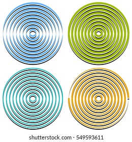 Abstract element. Geometric illustration. Graphics with generated element(s)
