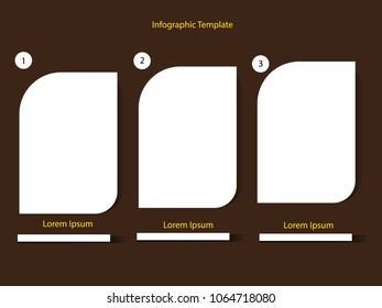
Abstract element of Info graphic template with steps, option, part or processes. Vector business template for presentation. 