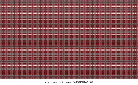 The abstract element of loincloth seamless pattern with red, white and gray color.