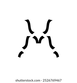 Elemento abstrato esboço vetorial design eps