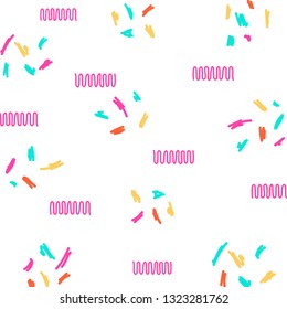 Abstract element patterned background vector