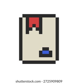 abstraktes Element Retro-Pixel-Kunst