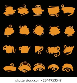 Abstract element shape banner halloween vector illustration for your company or brand