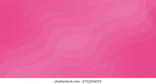 Abstrakte Elemente formen rosafarbenen, gewellten Hintergrund. Rosa Lava Wellen Element Design. Dekoratives Weblayout oder Poster, Banner, Hintergrund, Tapete. Vektorgrafik