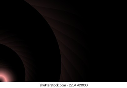 Abstract  elements with fluid gradient pink black. Creative illustration for poster, web, landing, page, cover, ad, greeting, card, background.