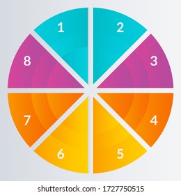 Abstract Elements of Graph. Diagram with steps, point, parts of processes. Creative concept for infographic. Business Data graph.
