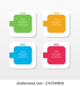 Abstract Elements of Graph. Diagram with steps, point, parts of processes. Creative concept for infographic. Timeline Data graph.