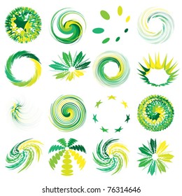 Abstract elements set