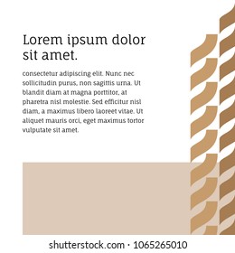 Abstract Elemet Template. Can be adapt to Corporate Presentation, Flyer, Cover Book, Poster, Brochure, Banner, Website.