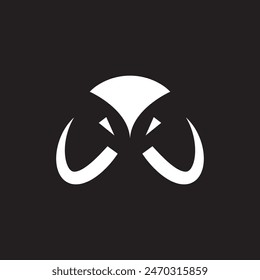 abstract elephant bad logo design illustration