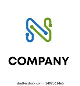 Abstract emblem, design concept, logo, logotype element for template.