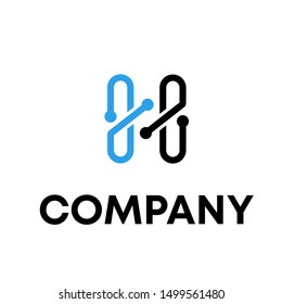 Abstract emblem, design concept, logo, logotype element for template.