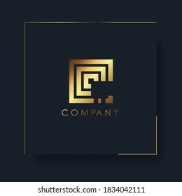 Abstract emblem, design concept, logo, logotype element for template