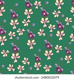 Abstract an embossed blooming bright flower motif arrangement all- over textile design illustration digital image printing factory