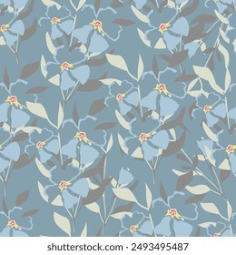 Abstract an embossed blooming bright flower motif arrangement all- over textile design illustration digital image printing factory