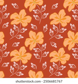 Abstractas un arreglo floral brillante floreciente en relieve en todo el diseño textil Ilustración Impresión de Imagen digital Fábrica
