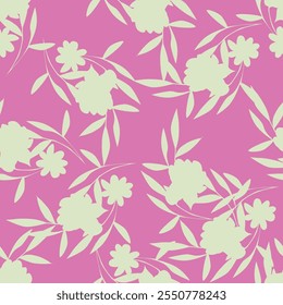 Abstract an embossed blooming bright flower motif arrangement all- over textile design illustration digital image printing factory