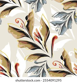 abstract an embossed blooming bright flower motif arrangement all - over textile design illustration digital image printing factory