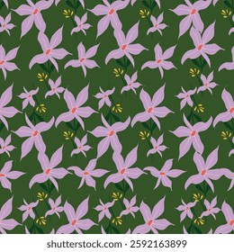 Abstract an embossed blooming bright flower motif arrangement all- over textile design illustration digital image printing factory