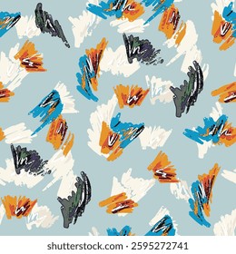 abstract an embossed blooming bright flower motif arrangement all - over textile design illustration digital image printing factory