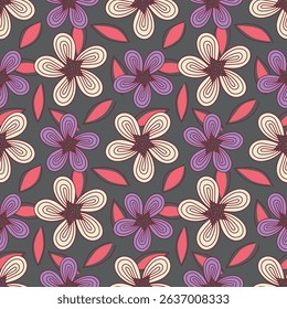 abstract an embossed blooming bright flower motif arrangement all - over textile design illustration digital image printing factory