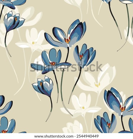 abstract an embossed blooming bright flower motif arrangement all - over textile design illustration digital image printing factory