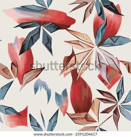 abstract an embossed blooming bright flower motif arrangement all - over textile design illustration digital image printing factory