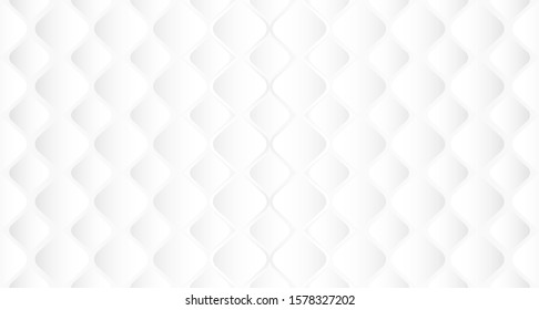 Abstract.  Embossed shape white background. light and shadow. copy space .Vector.
